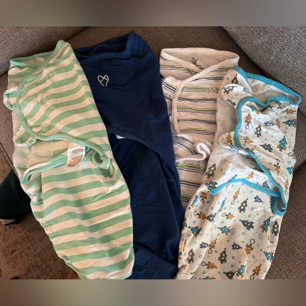 SwaddleMe Sleep Sacks - set of 4, size large